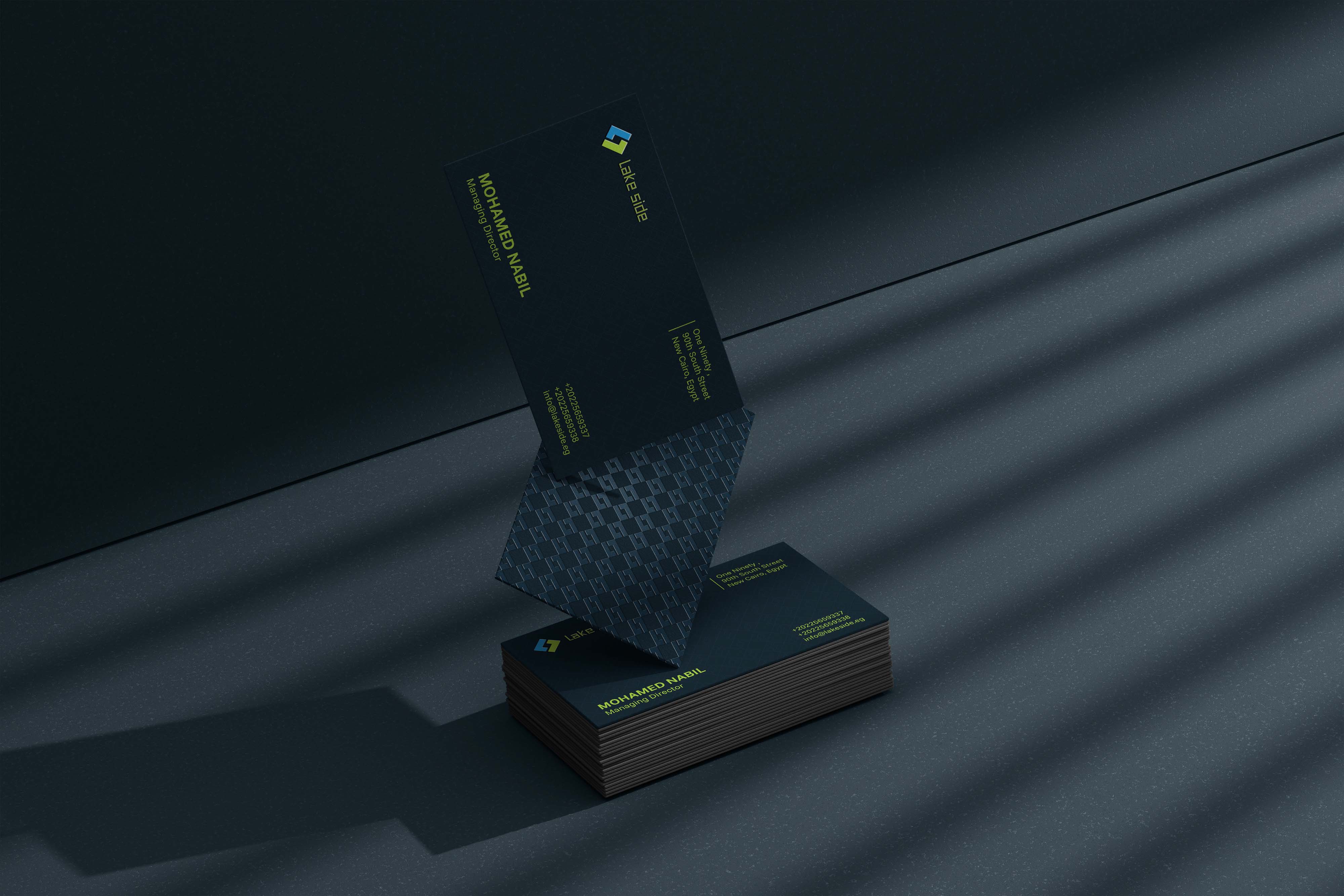 Lake Side business cards